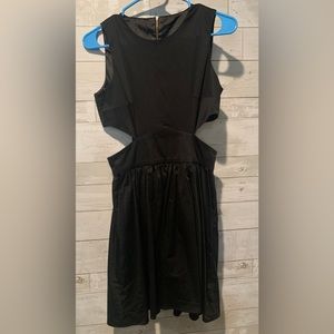 Casual little black dress-small